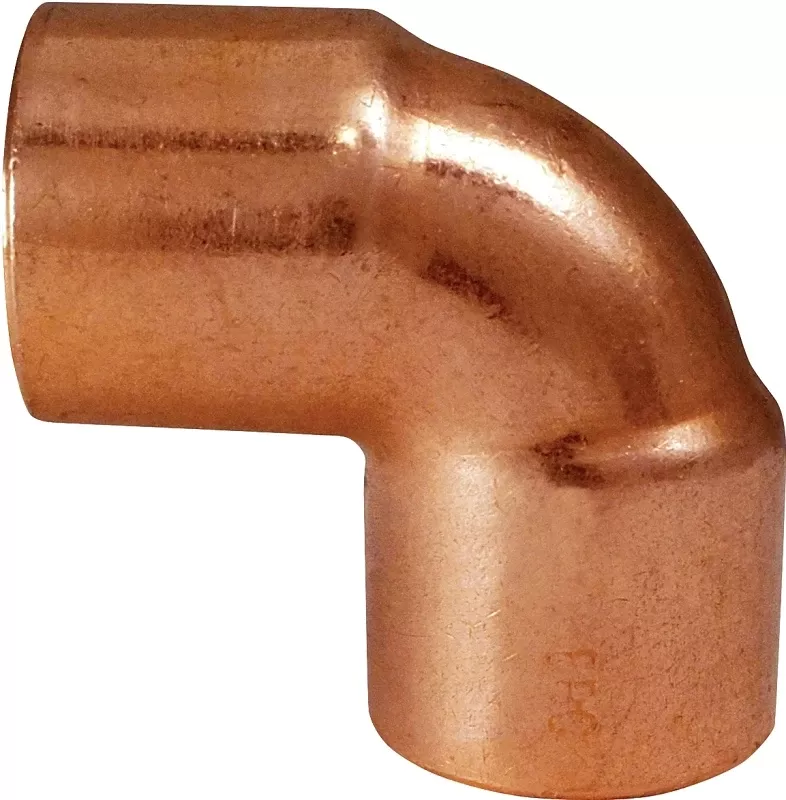 1-1/2 In. Sweat X 1-1/2 In. Dia. Copper 90 Degree Elbow Fitting