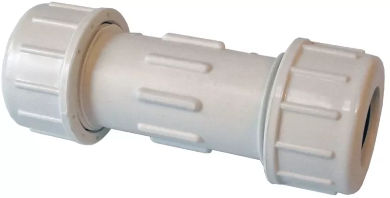 1-1/2 In. X 7 In. Double Seal Compression Pvc Coupling