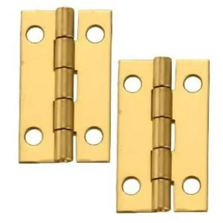 1-1/2" X 1" Solid Brass Narrow Hinge Model 6150xc