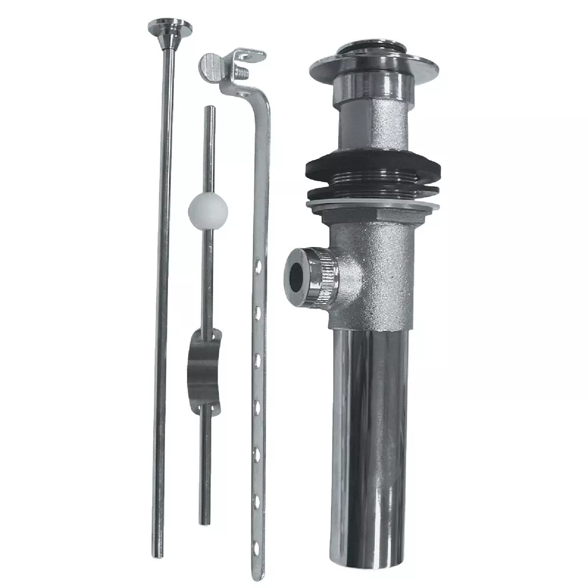 1-1/4 In. Chrome-plated Brass Pop-up Assembly With Lift Rod And Knob