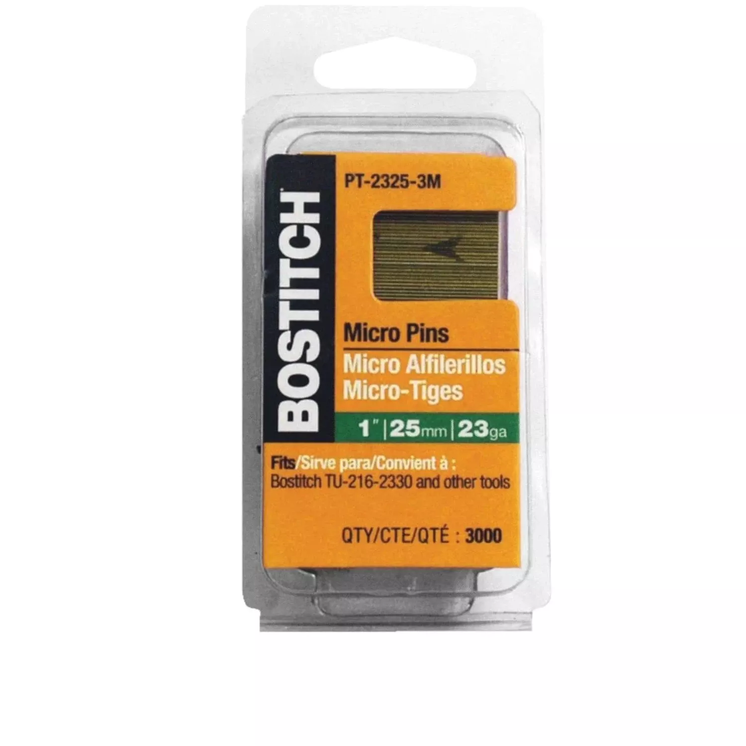 1 In. 23-gauge Coated Pin Nail (3000 Ct.)