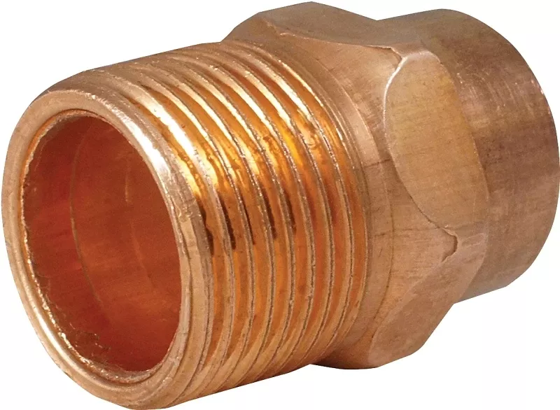1 In. Dia. Copper Male Adapter - Model 30342