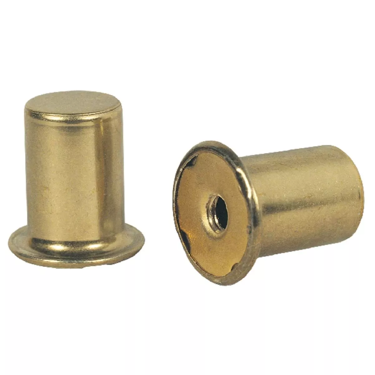1 In. Modern Brass Lamp Finial (2-pack)