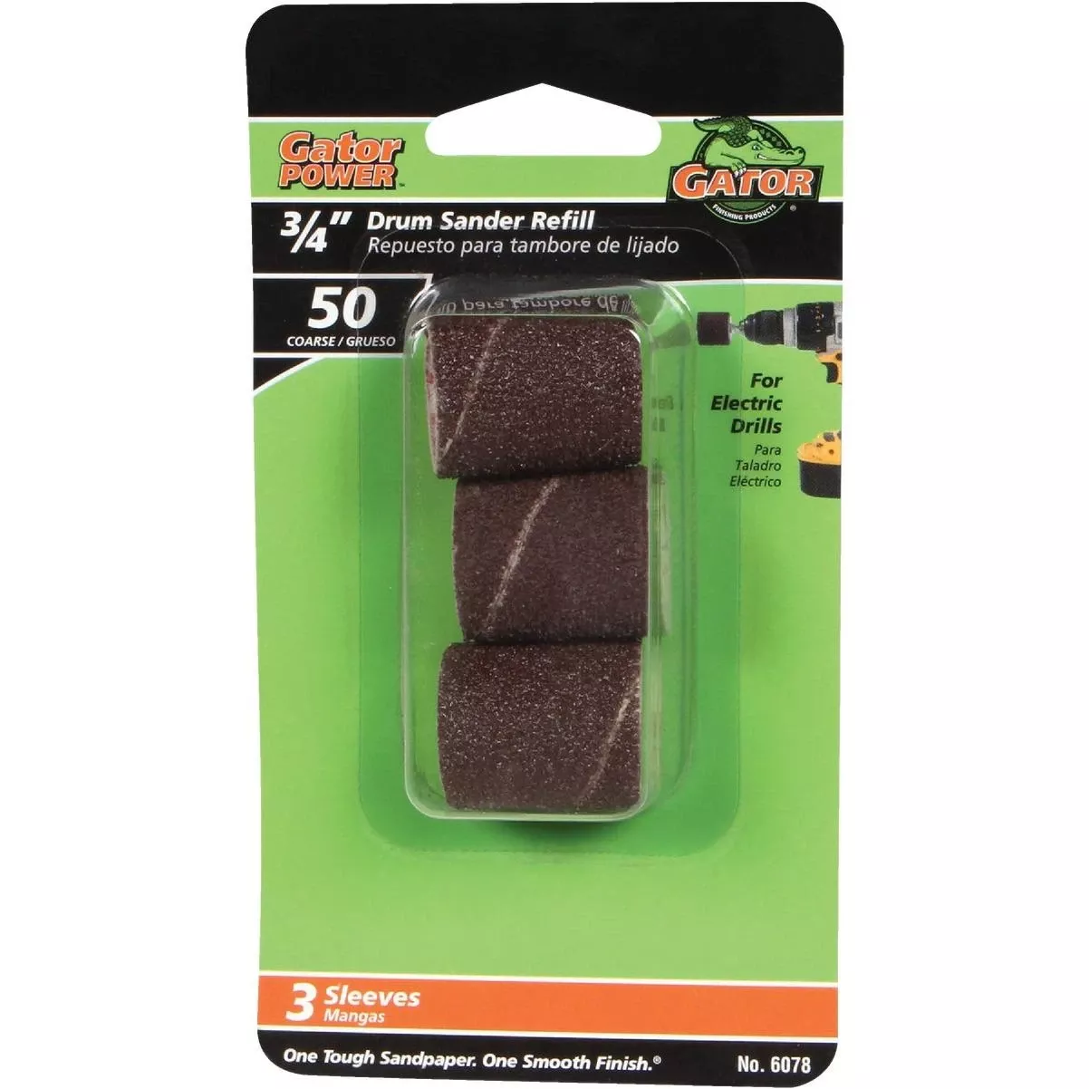 1 In. X 3/4 In. 50 Grit Drum Sander Refills (3-pack)
