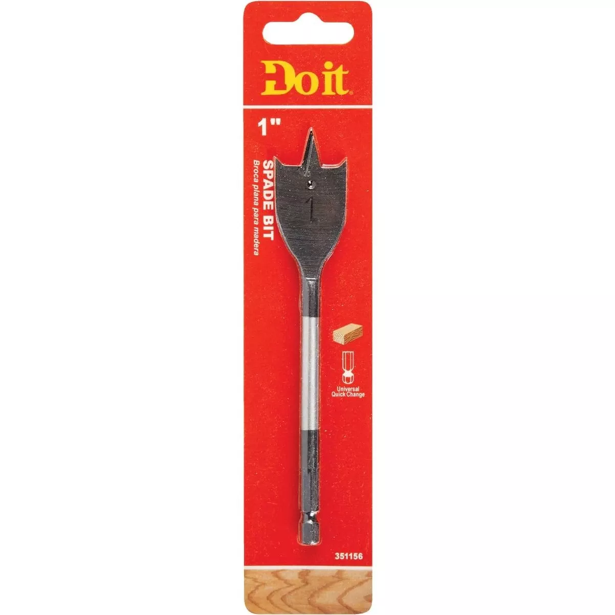 1 In. X 6-1/4 In. Spade Bit
