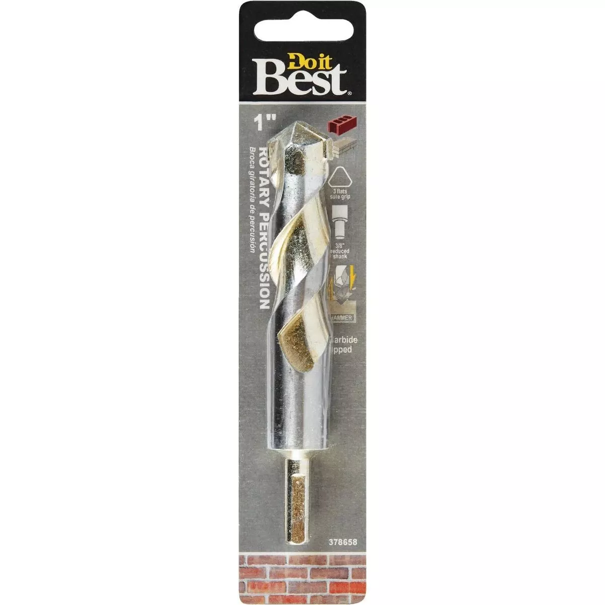 1 In. X 6 In. Rotary Percussion Masonry Drill Bit