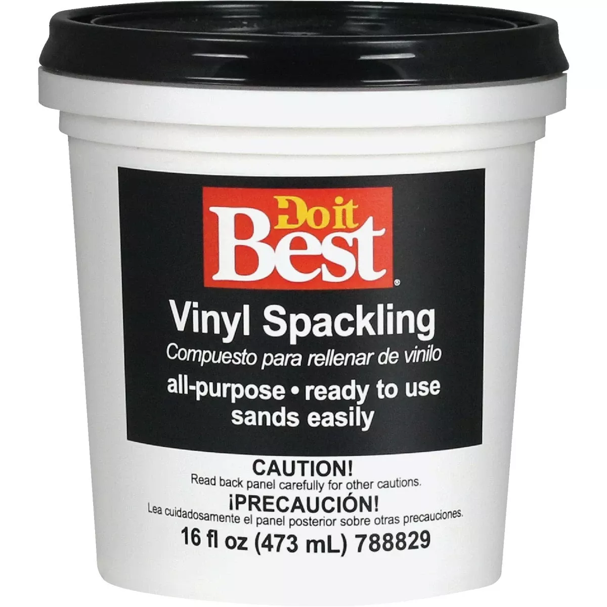 1 Pint General Purpose Vinyl Spackling Paste For Patching And Repair