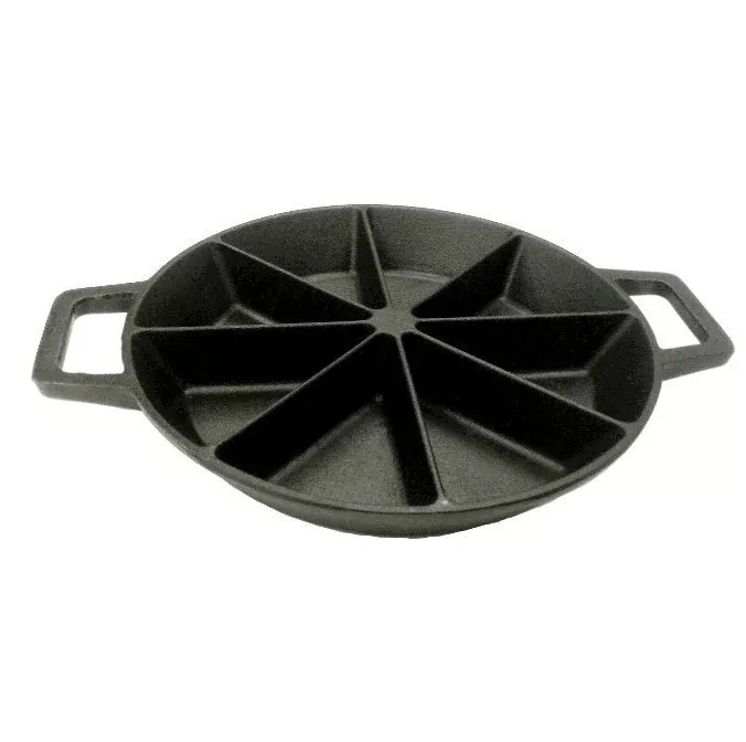 10-in Cast Iron Wedge Cornbread Skillet