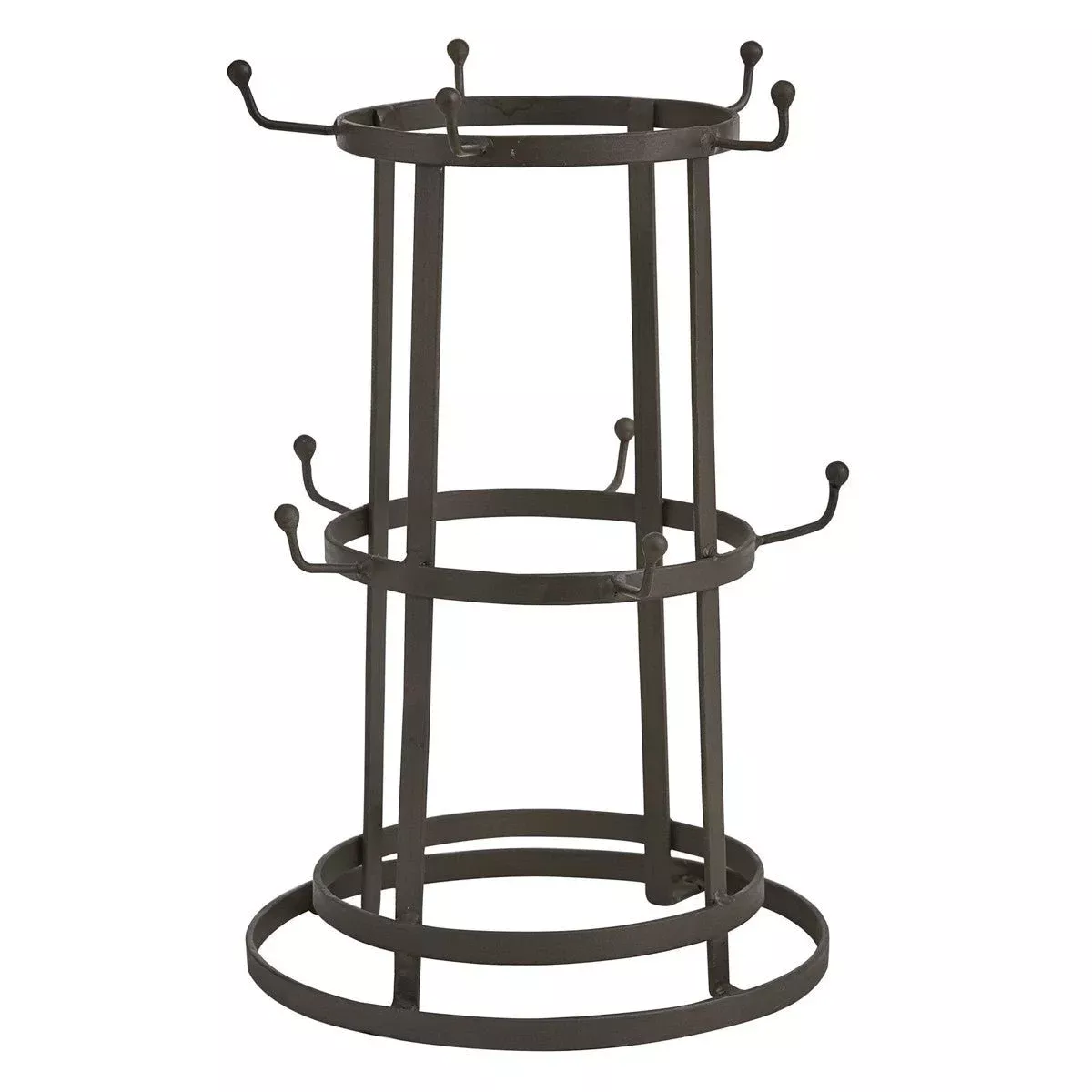 10 Mug Metal Mug Rack