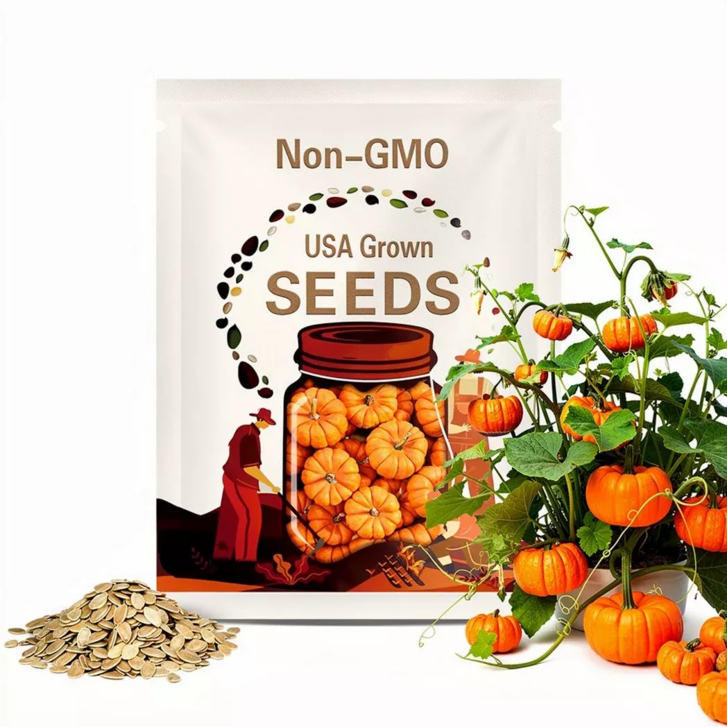10 Munchkin Pumpkin Seeds. Ships free