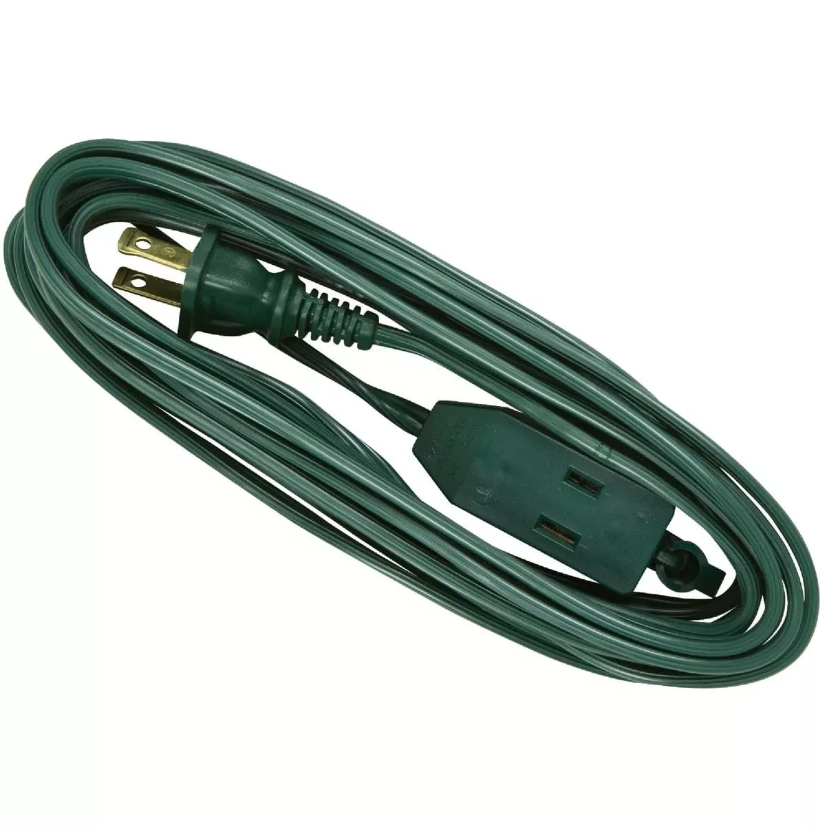 15 Ft. 16/2 Green Cube Tap Extension Cord