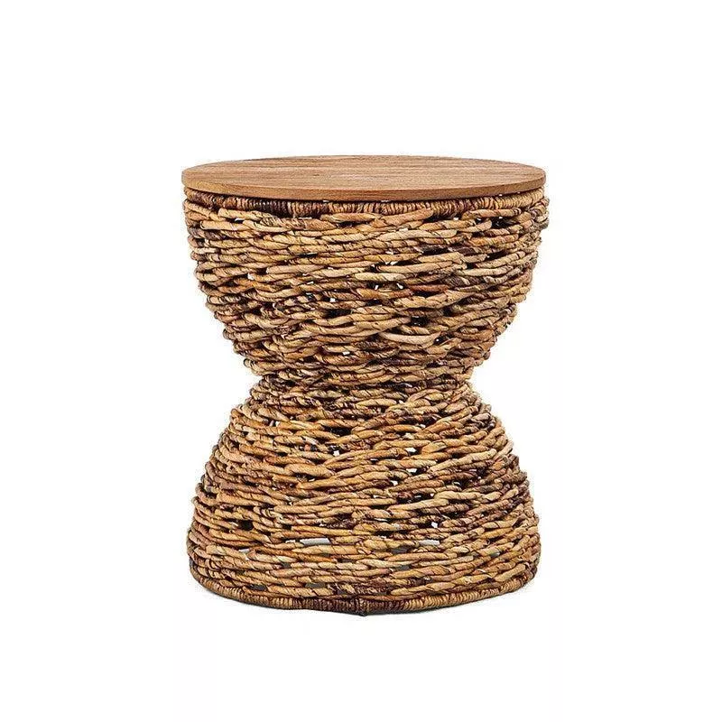 16.1" D Bodhi Rebana Stool Alto Side Table