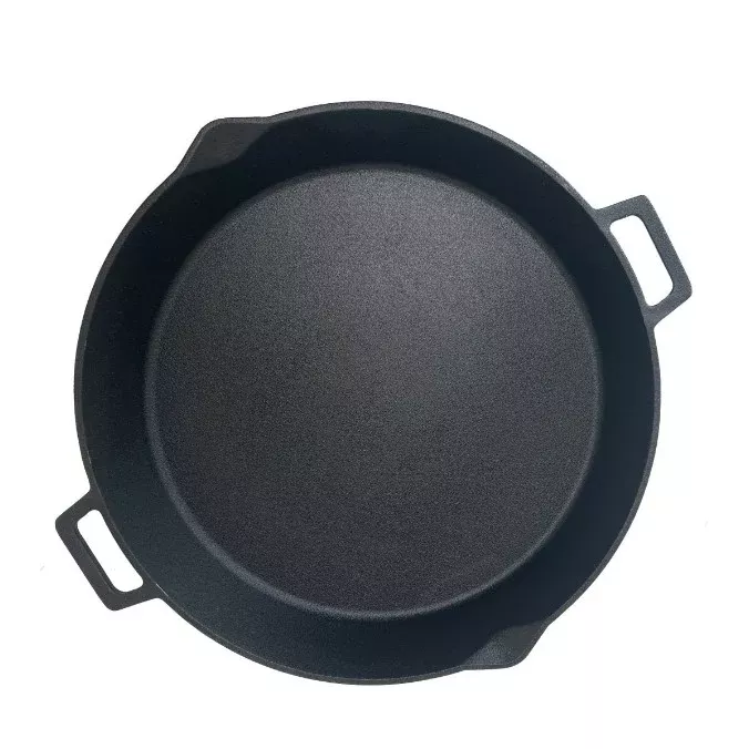 16-in Cast Iron Double Handled Skillet