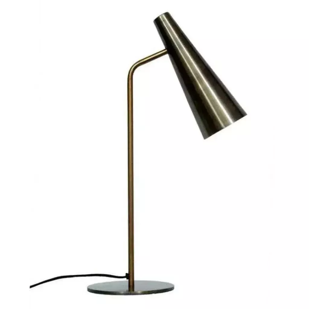 18" Gold Contemporary Table Lamp