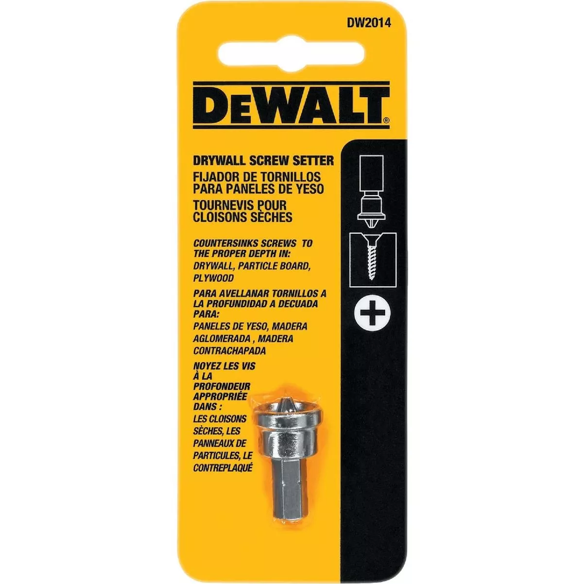 #2 Phillips Insert Drywall Dimpler Screw Setter
