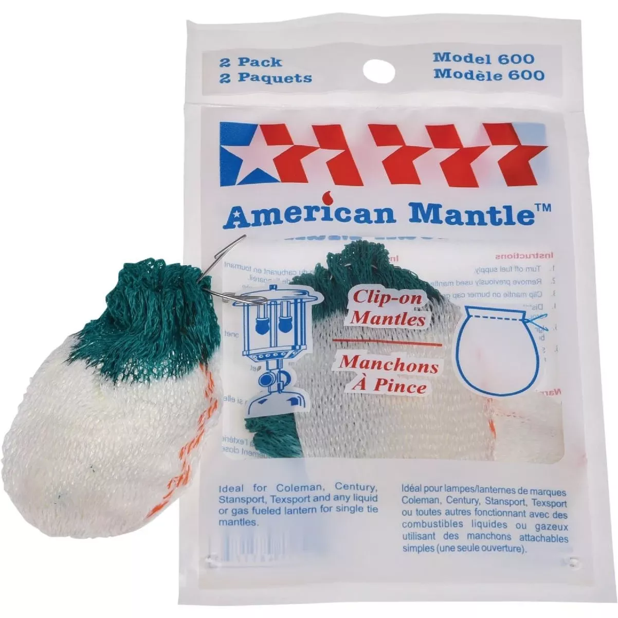 #21 Style Clip-on Lantern Mantle (2-pack)