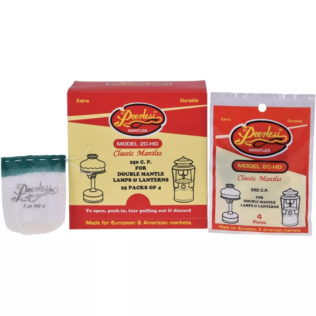 #21 Style Standard Tie Lantern Mantle (4-pack)