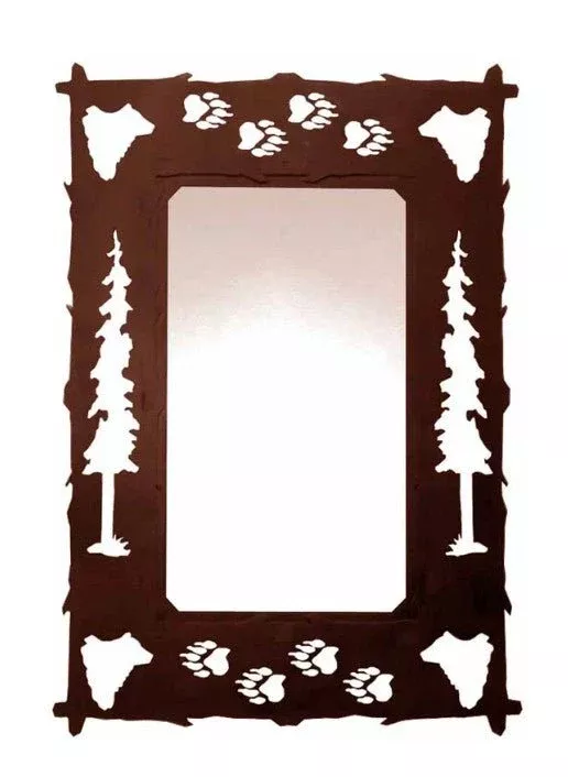 30" Bear Hall Mirror