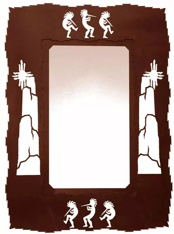 30" Kokopelli Hall Mirror