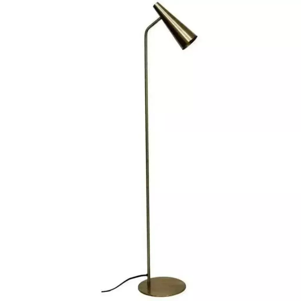 50" Gold Contemporary Floor Lamp
