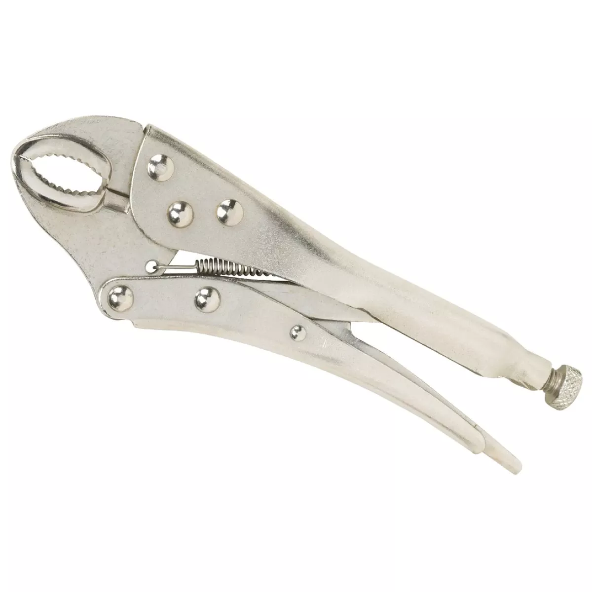 7 Inch Curved Jaw Locking Pliers With Quick-release Lever