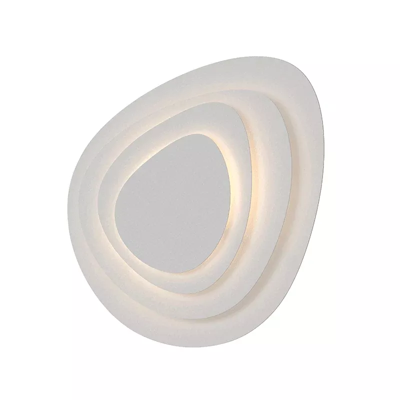 Abstract Panels 4-Plate LED Wall Sconce