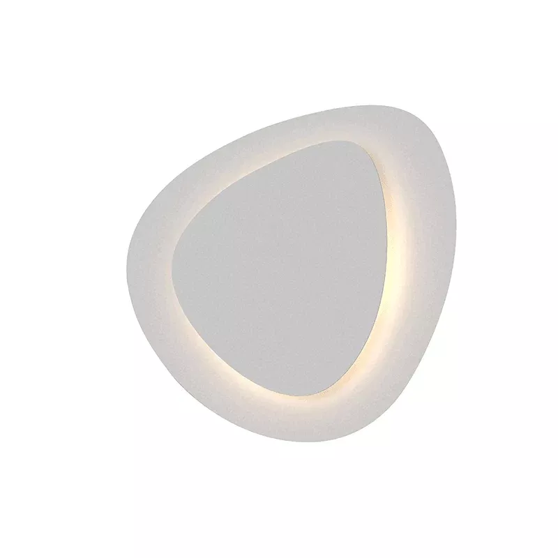 Abstract Panels Large 2-Plate LED Wall Sconce