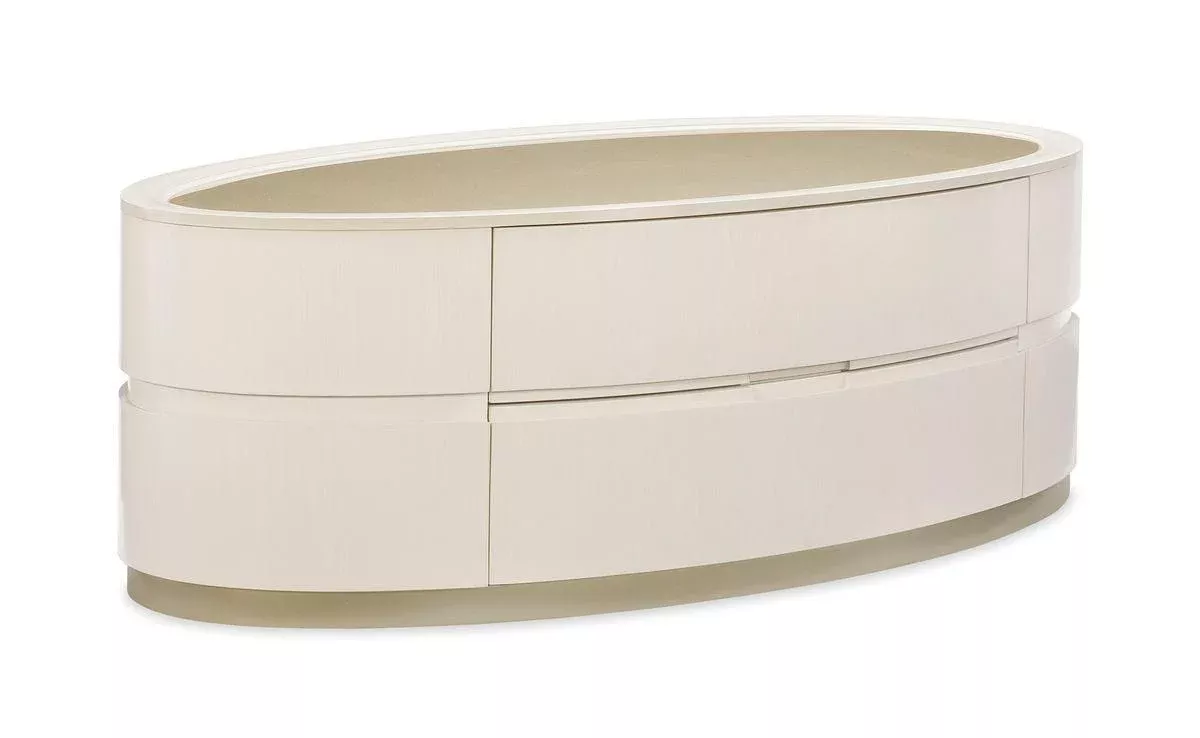 Adela Cocktail Table With Drawers