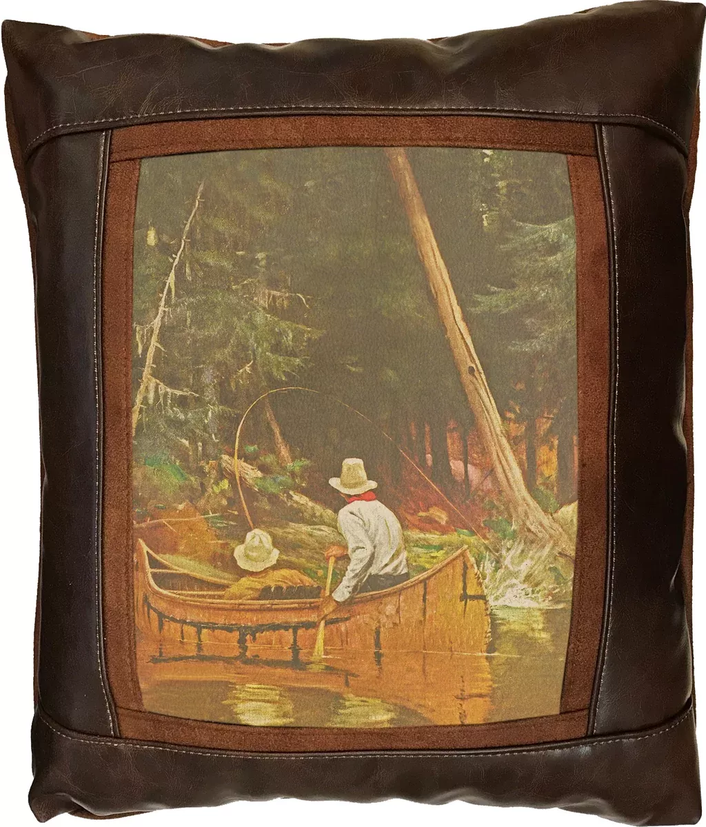 Adirondack Moment Frame Pillow by Sweetwater