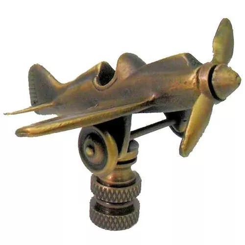 Airplane Lamp Shade Finial