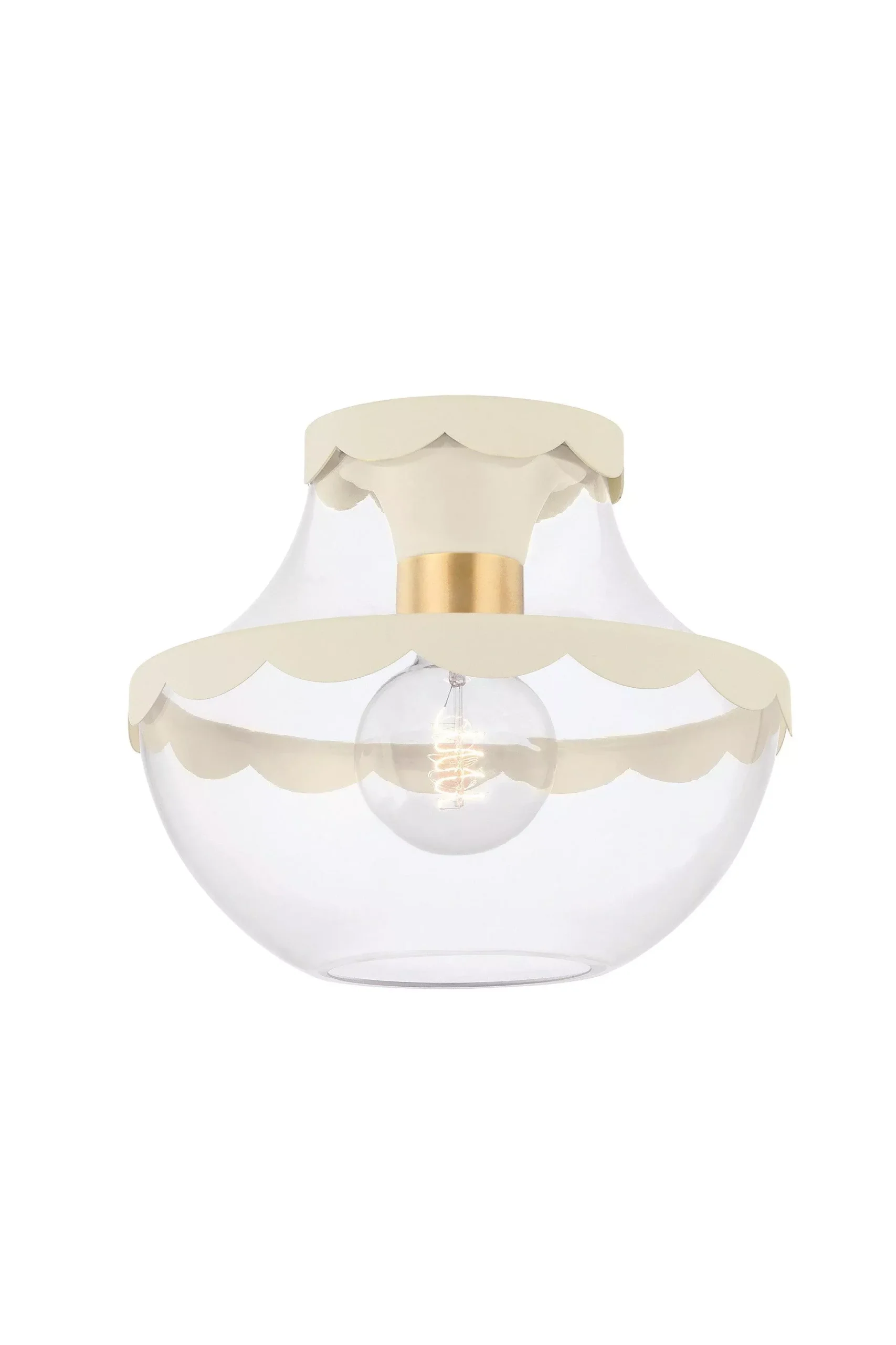 Alaina 1 Light Semi Flush