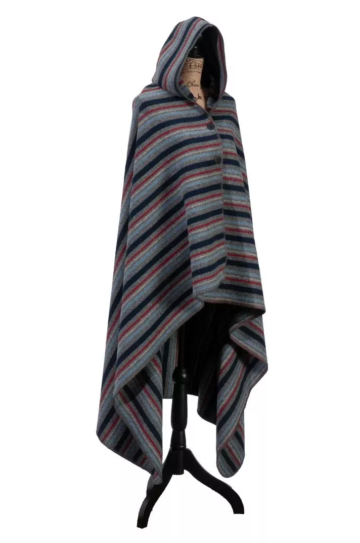 Alpine Stripe Hooded Throw