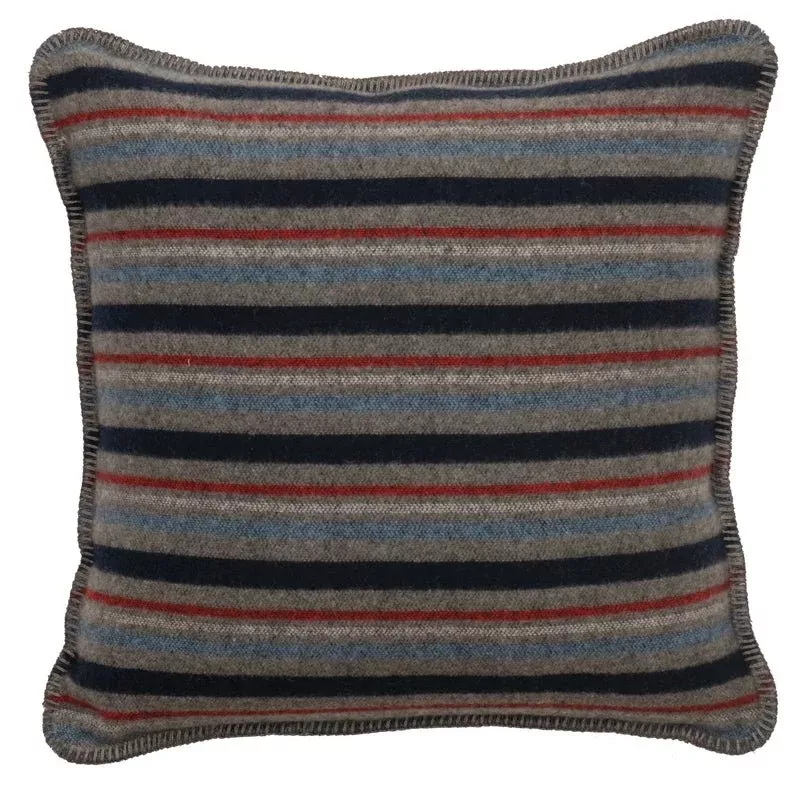 Alpine Stripe Wool Throw Pillow