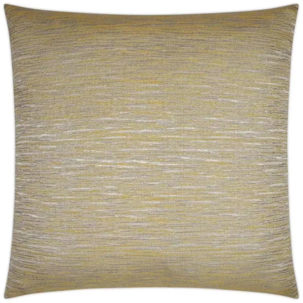 Angelique Yellow Abstract Yellow Large Throw Pillow