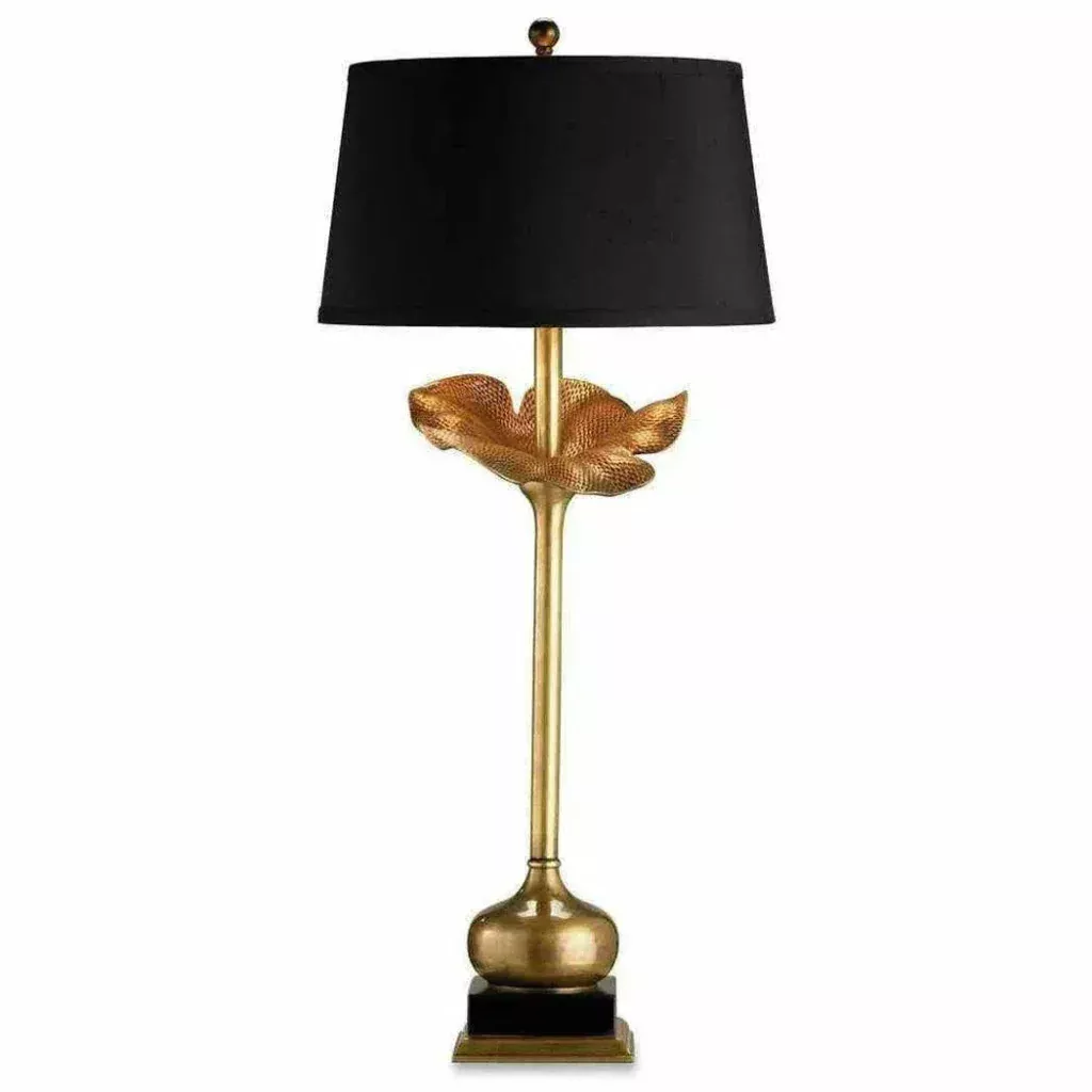 Antique Brass Metamorphosis Table Lamp