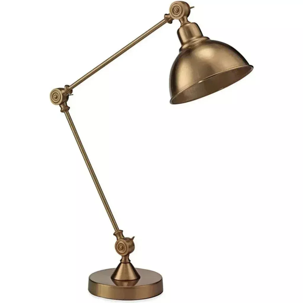 Antique Brass Steampunk Wallace Table Lamp