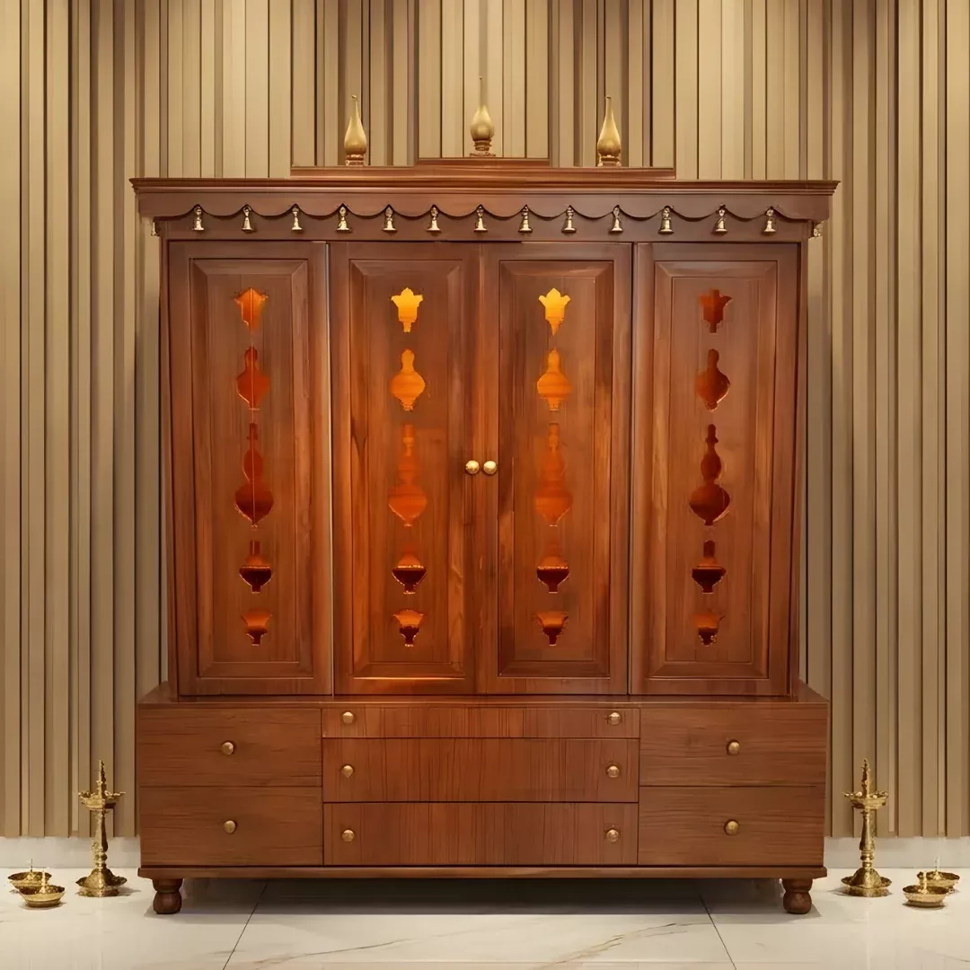 Arjit Teak Wood Mandap (Teak)