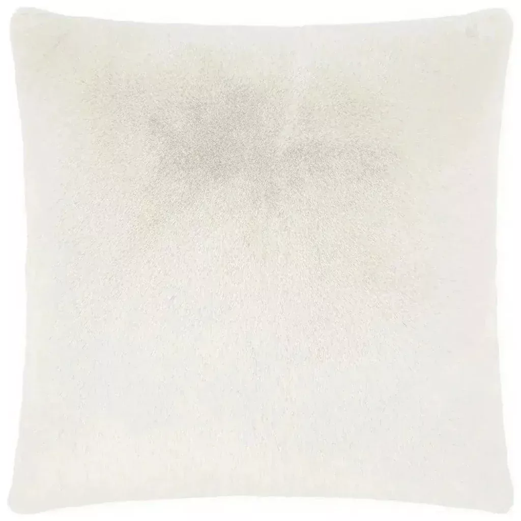 Arlo Faux Fur Solid Large Throw Pillow Insert