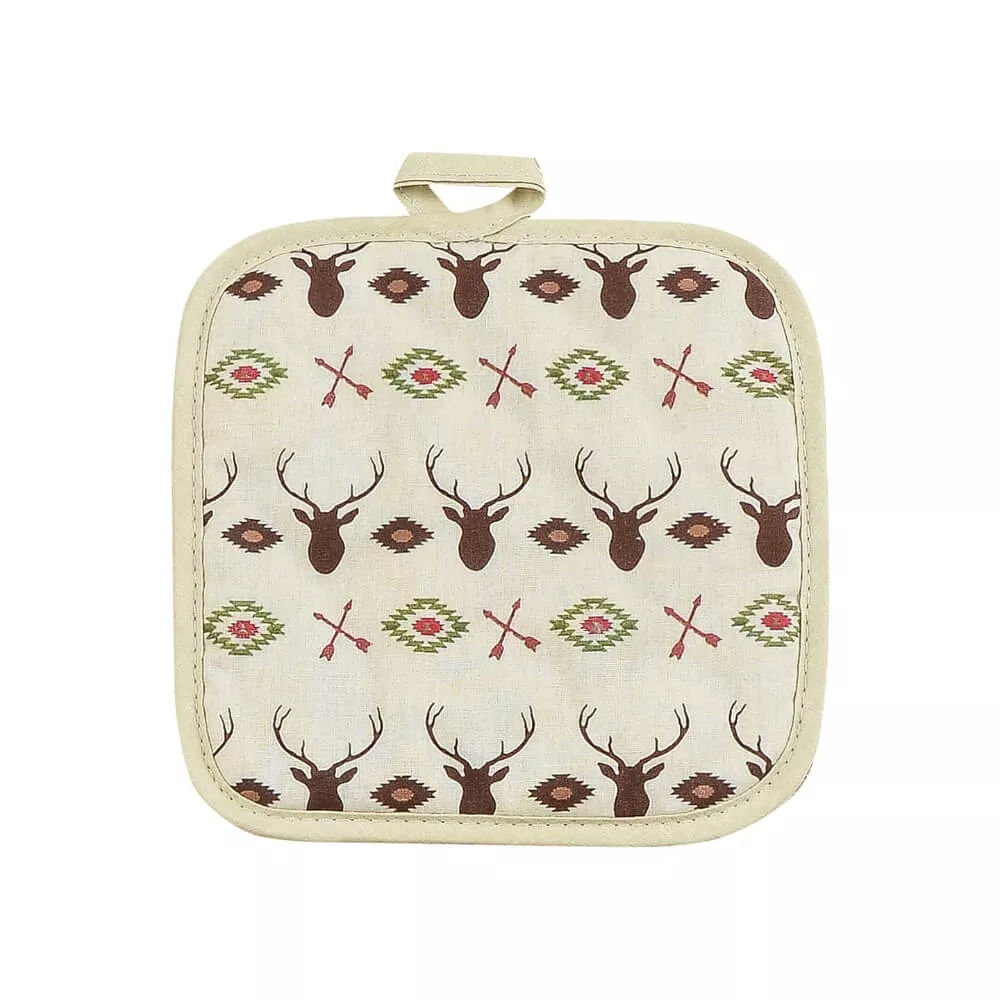 Arrows And Deer Pot Holder