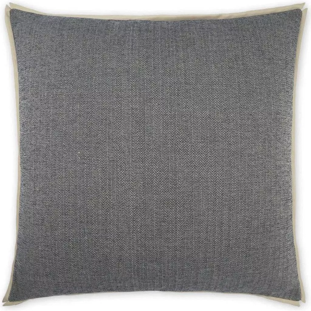 Ashbury Navy Chevron Navy Large Throw Pillow Insert