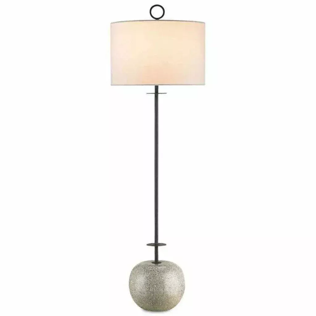 Blacksmith Polished Concrete Atlas Console Table Lamp