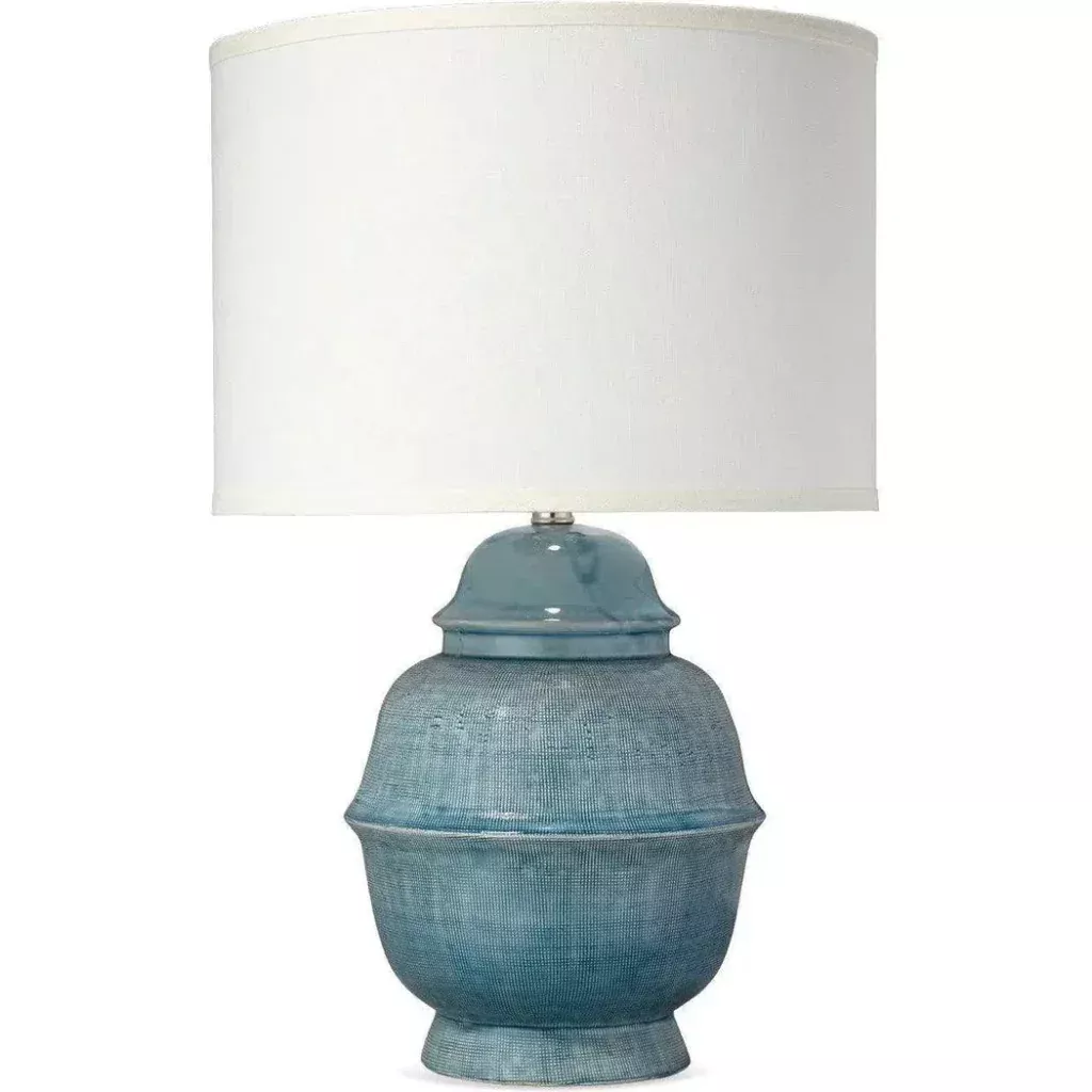 Blue Ceramic Kaya Table Lamp