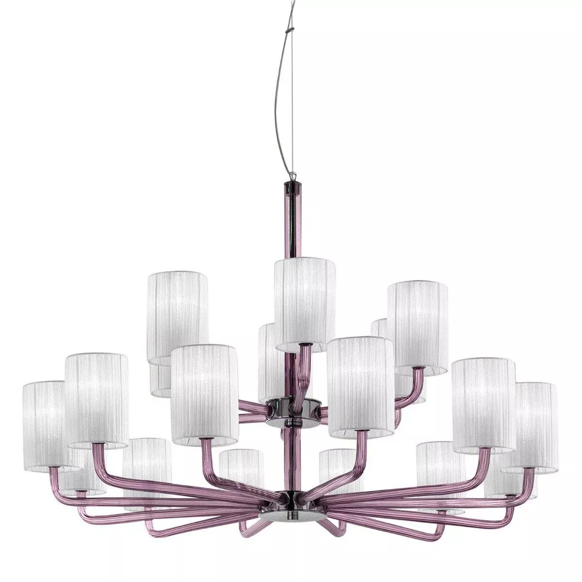 Can Can Two-Tier Chandelier