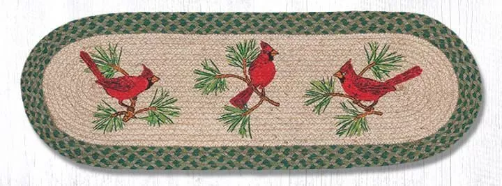 Cardinals Oval Patch Runner