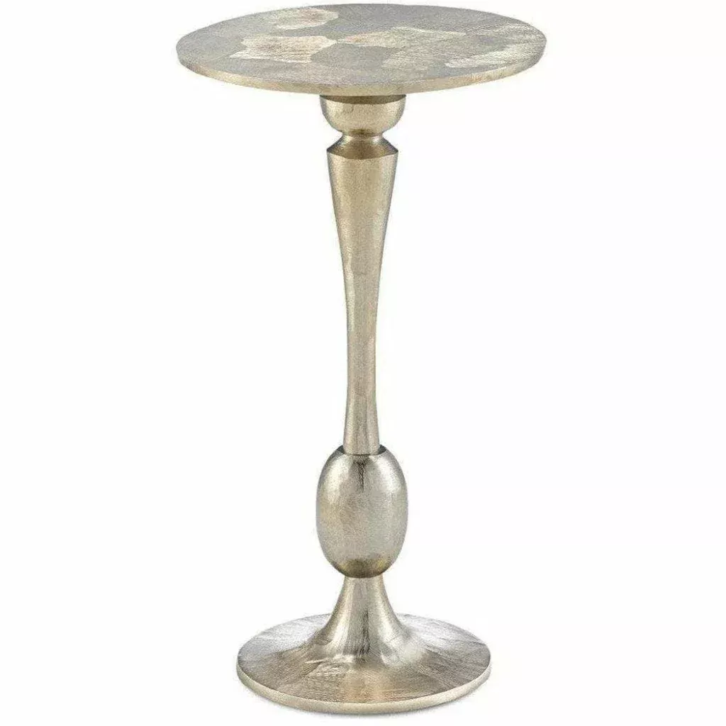 Champagne Gold Talia Champagne Accent Table