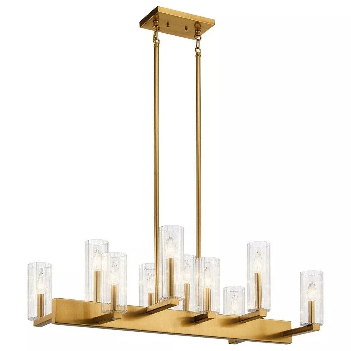 Cleara 10 Light Linear Chandelier