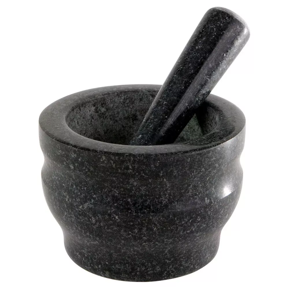 Cole and Mason: Black Granite Mortar & Pestle