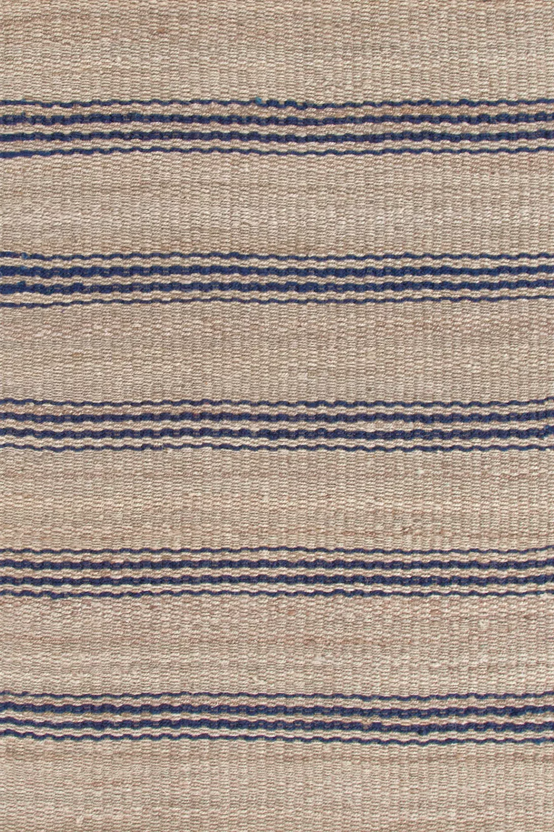 Dash & Albert - Jute Ticking Indigo Woven Rug