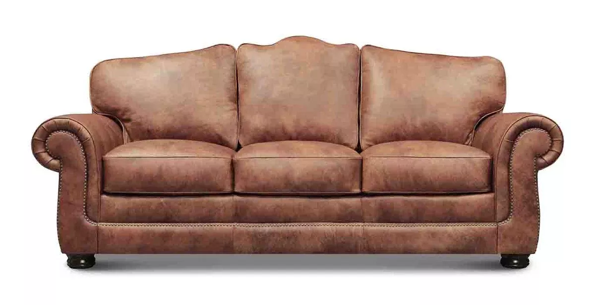 Eleanor Rigby Classic Legends Leather Sofa