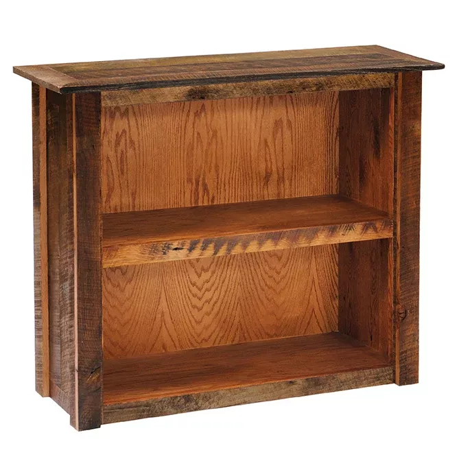 Fireside Lodge Barnwood Small Bookshelf